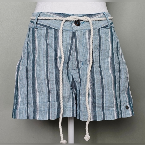 Roxy Sailing Dream Shorts MEDIUM BLUE & WHITE - Picture 2 of 10